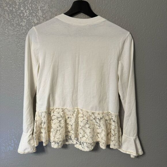 See by Chole bell sleeve lace top - Picture 2 of 4